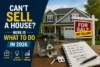 Can’t Sell a House? Here Is What to Do in 2026