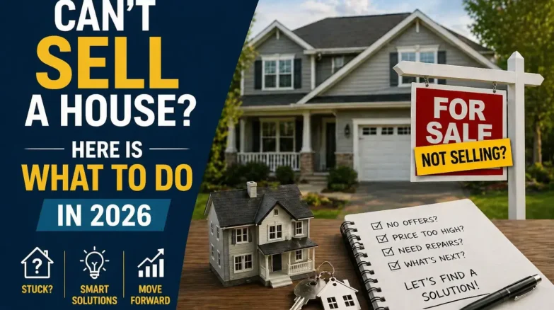 Can’t Sell a House? Here Is What to Do in 2026