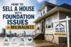 How to Sell a House With Foundation Issues in Milwaukee