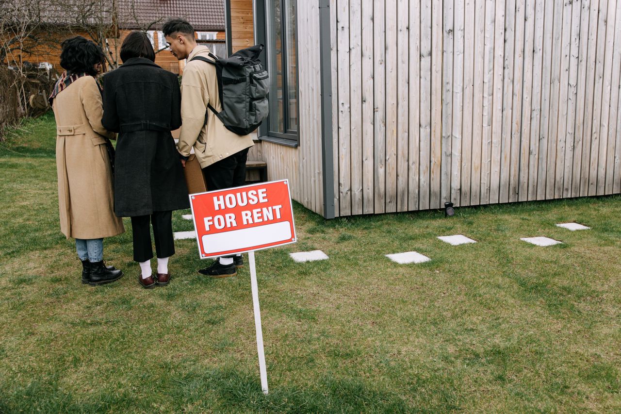 House with tenant